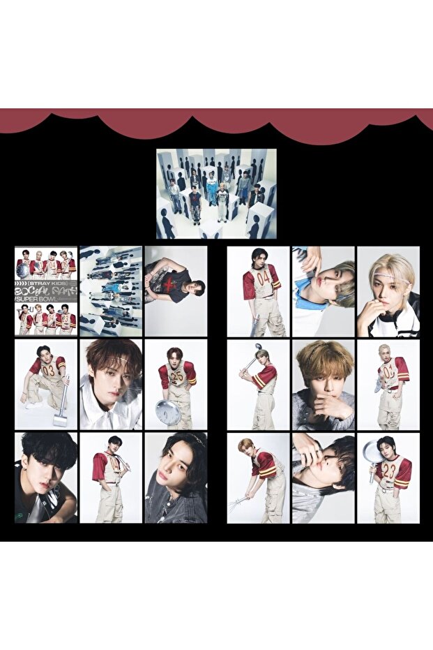 STRAY KIDS ''Social Path / Super Bowl'' Photocard Set