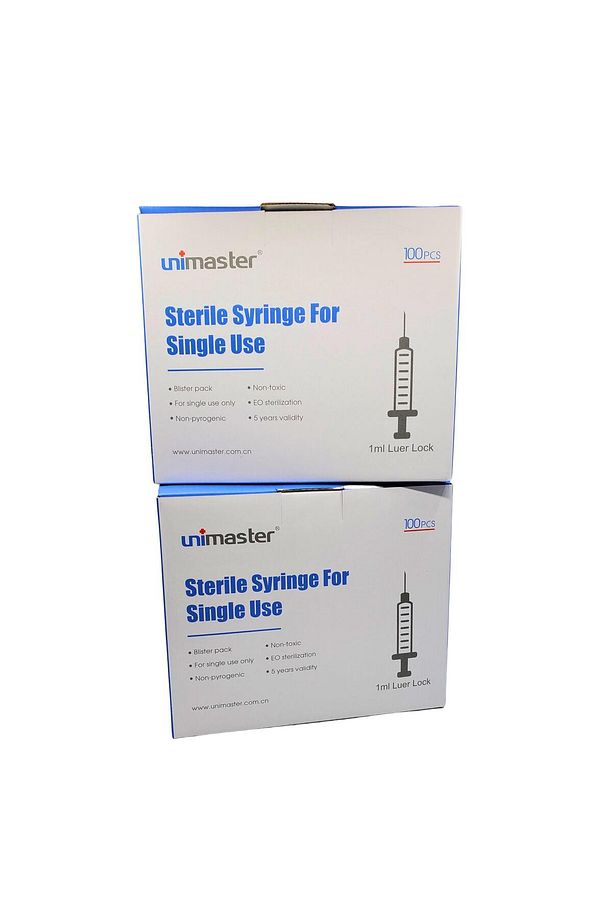 Luer Lock Şırınga 1ml 100 Adet - 1