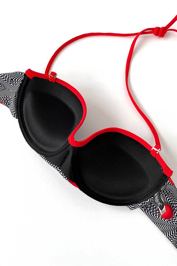 5544 Siyah Push-up Bikini Takımı - 4