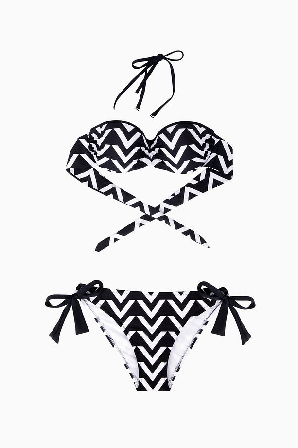 40721 Siyah Push-up Bikini Takımı - 4