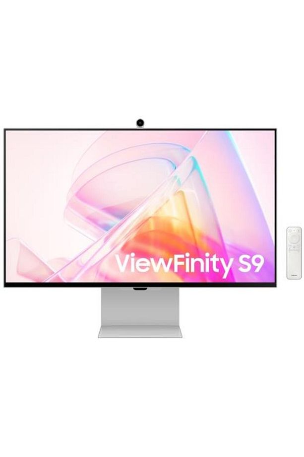 27" LS27C902PAUXUF ViewFinity S9 5K IPS Pivot WebCam Monitör 5ms Light Gray - 1