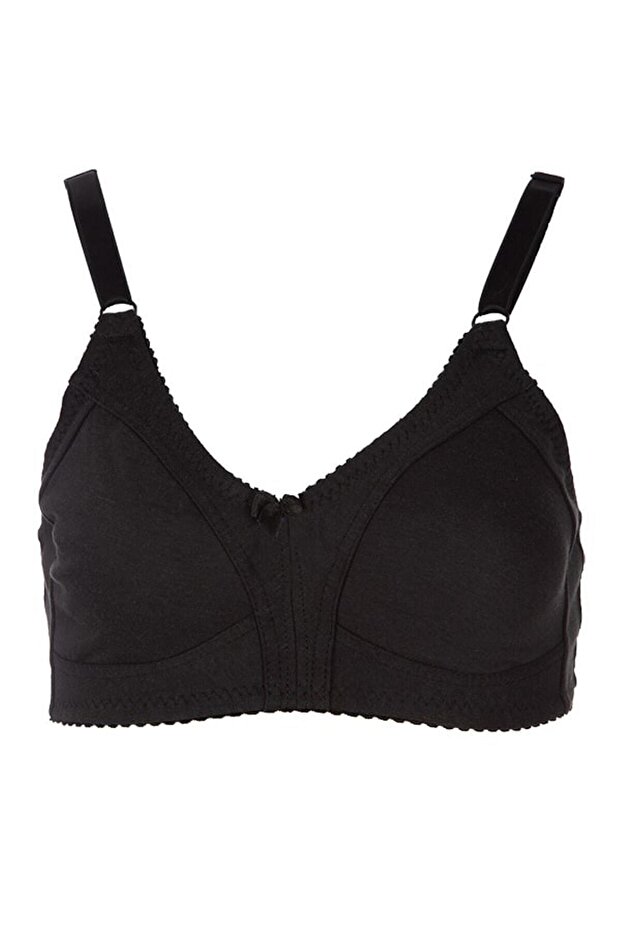 Women's Plus Size Combed Cotton Gathering Reducing Seamless Bra