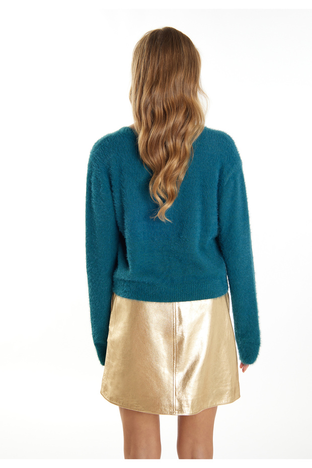 Strickjacke Dedicated - Uvolněný střih - 4