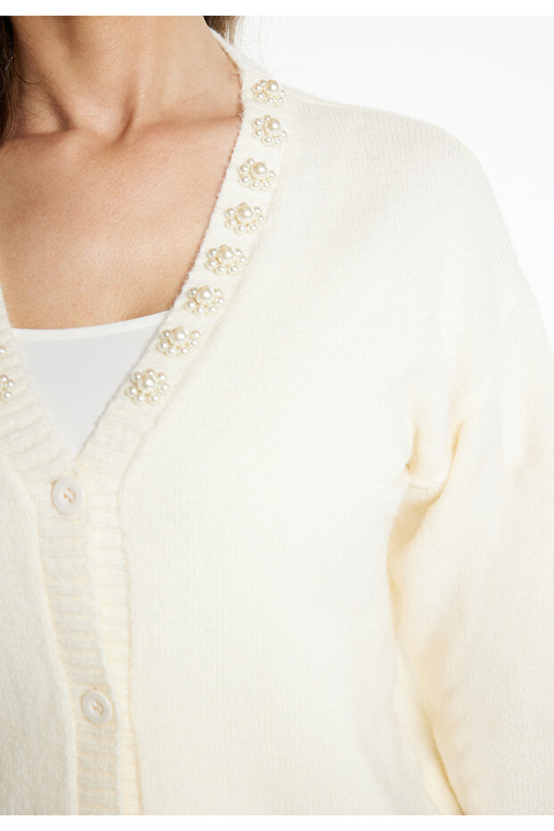 perleťový kardigan - 3