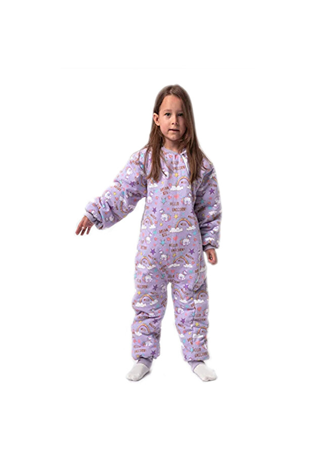 Unicorn 2.5 Tog Kız Çocuk Uyku Tulumu Lila - 1