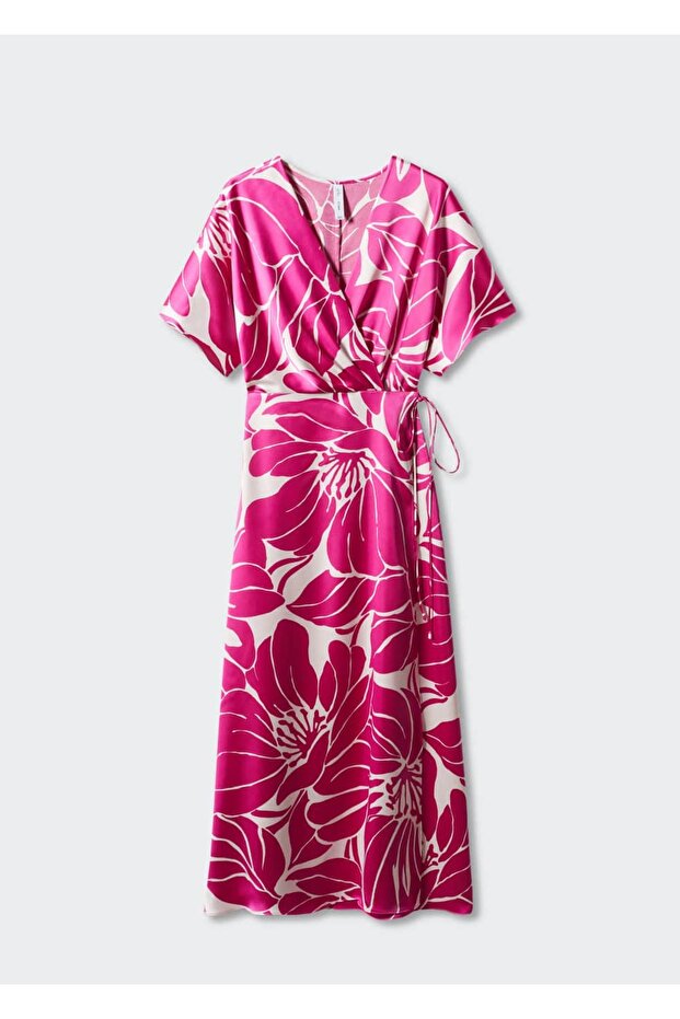 Anvelop saten elbise - 3