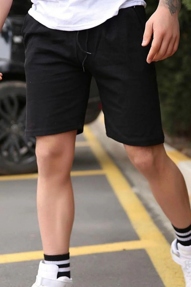 Erkek Düz Şort - 1