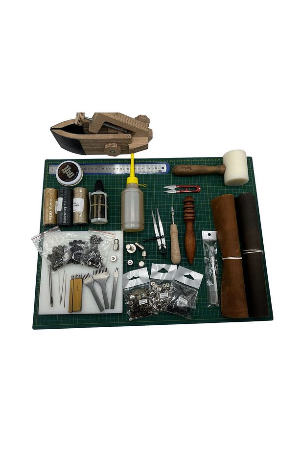 DERİ HOBİ BAŞLANGIÇ SET PREMİUM - 1
