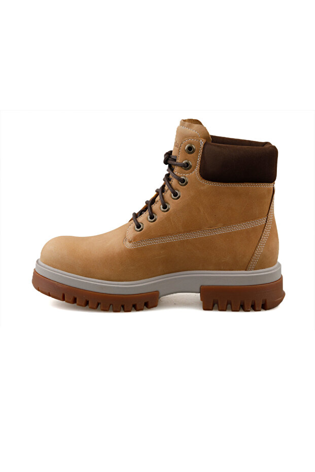 Mid Lace Up Waterproof Boot Erkek Günlük Deri Bot TB0A5YKD2311 Sarı - 2