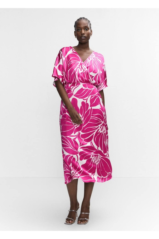 Anvelop saten elbise - 8