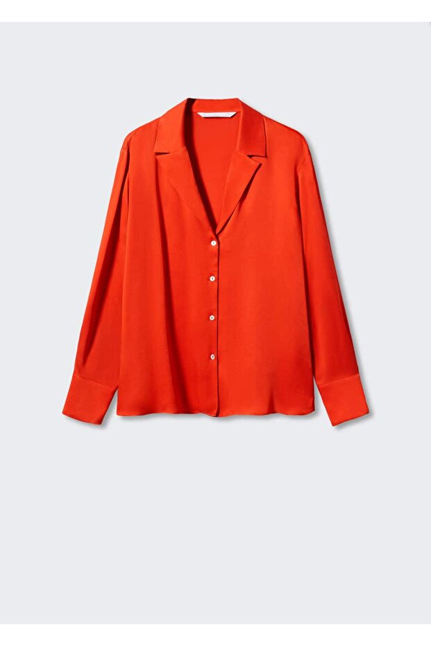 Yakalı Dökümlü Gömlek - 3