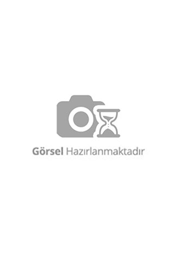 Logo Baskılı Gri Tişört Bej