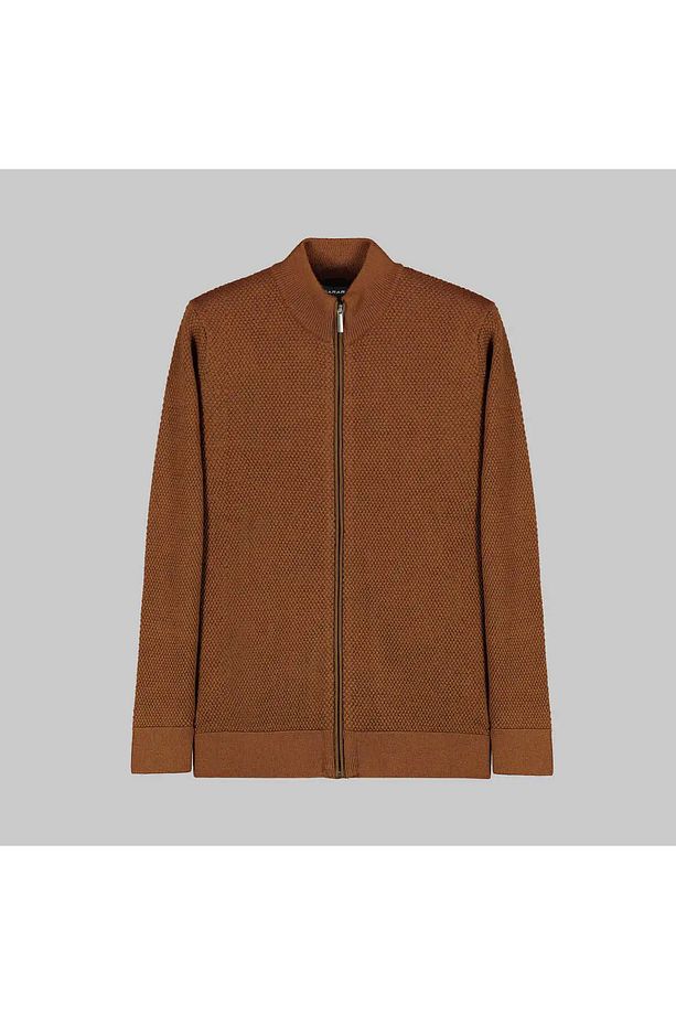 İNTERVİEW DOKUMA FERMUARLI HIRKA -HARDAL - 1