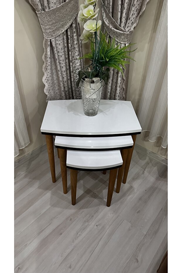 Lüx 3lü Zigon Sehpa - 1