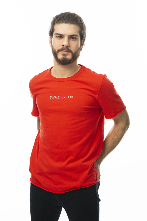 Ανδρικό μπλουζάκι Basic Printed - 5