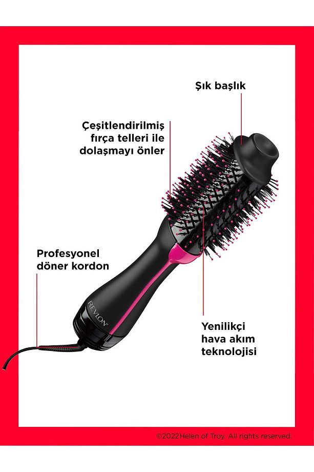 One Step Volumiser Saç Kurutma Makinesi ve Şekillendirici RVDR5222E4 - 6