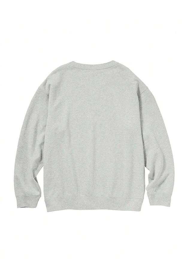 Palm Tree Patterned Sweat Gray - 2