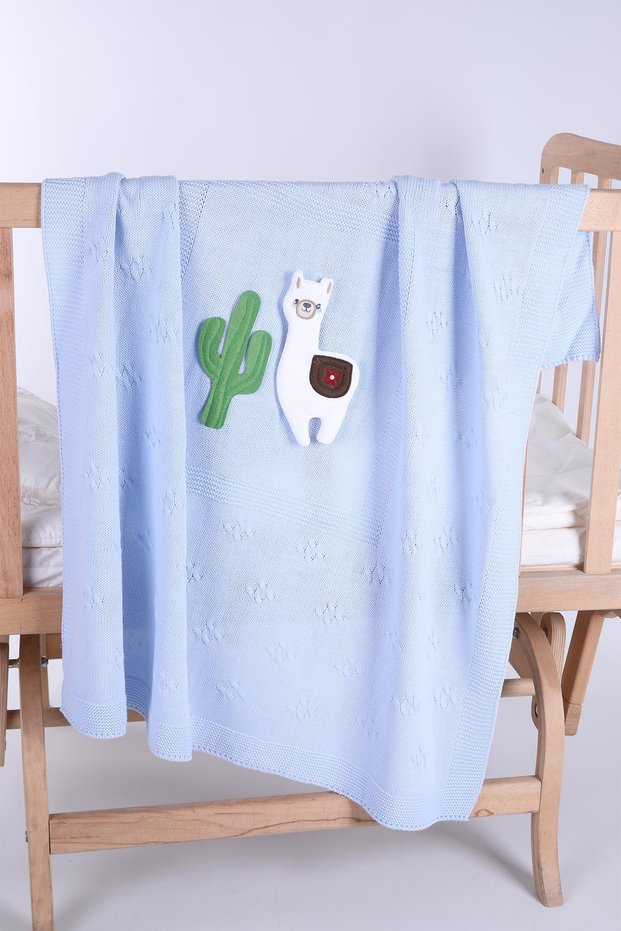 Girl Boy Baby Knitwear Blanket Boxed Gift Cute Animals 3D Llama Figure 20