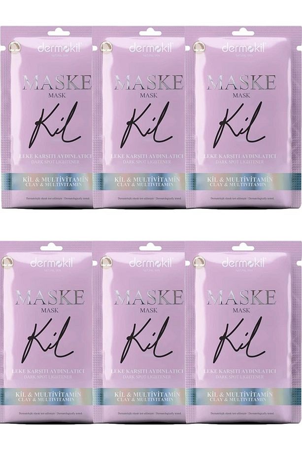 DERMOKİL LEKE KARSITI VE AYDINLATICI MASKE-15 ML X 6 ADET - 1