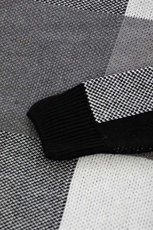 80400 سترة منقوشة مربعة - 6