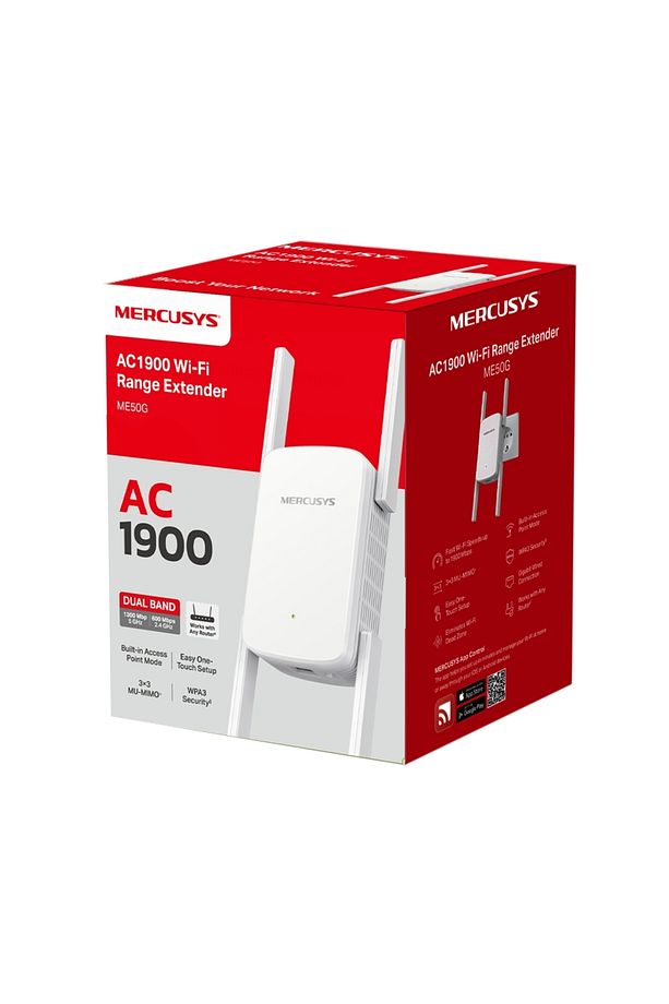 ME50G, AC1900 Mbps, Gigabit Port, Access Point Modu, Dual-Band Wi-Fi 5 Menzil Genişletici - 5