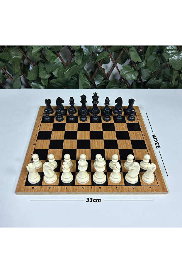 72mm Professional Chess Pieces - MDF Floor