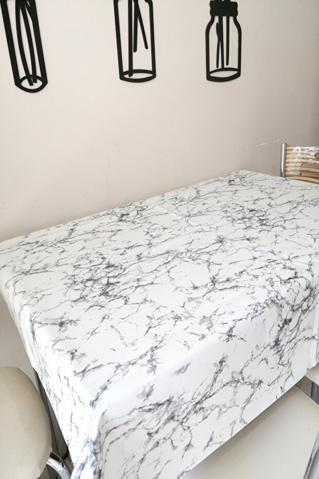 Lined Oilcloth Tablecloth - Square Round Rectangular - 3