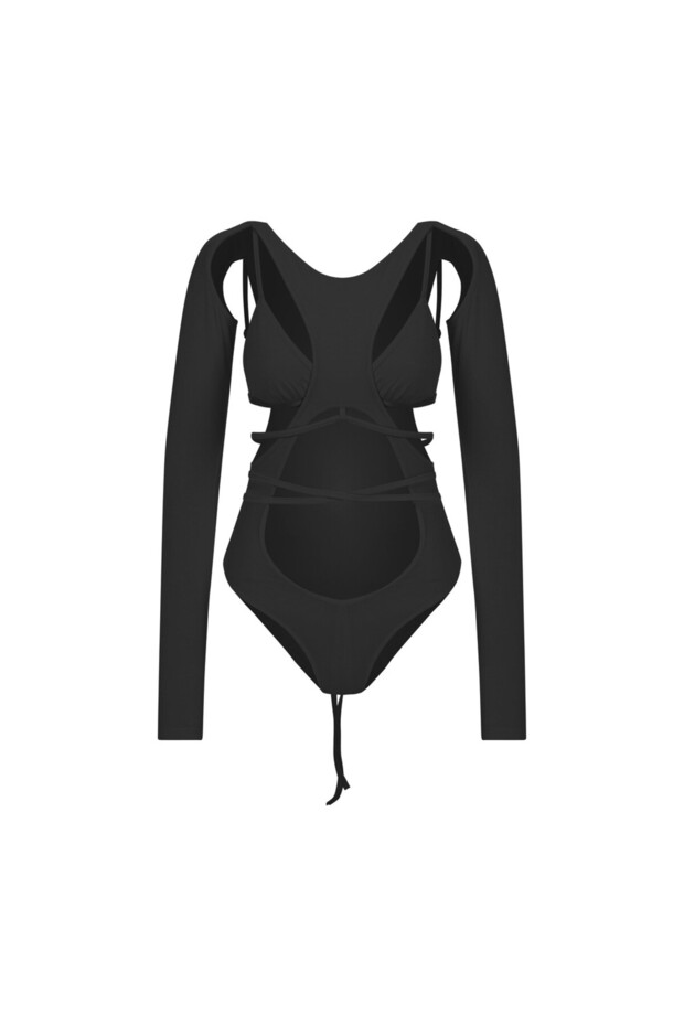 Margot Bodysuıt - Siyah - 4