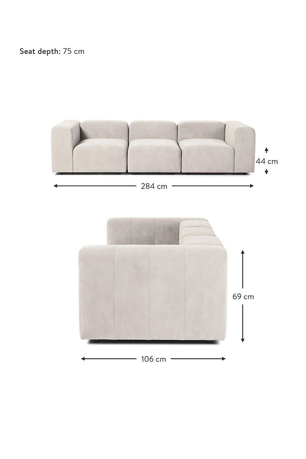 Pietro 3 Modül Modüler Kanepe Köşe Koltuk Takımı - 3