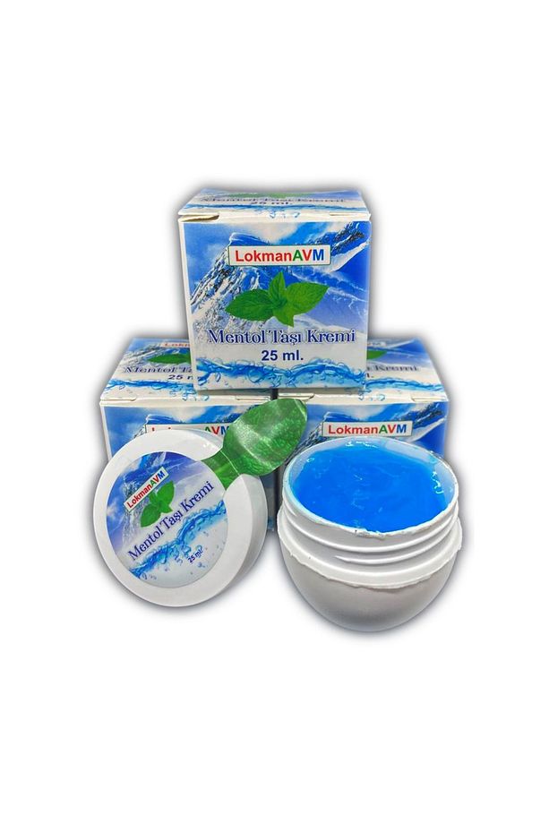Mentol Taşı Masaj Jeli Kremi 25 ml X 3 Adet (MİGREN TAŞI MENTHOL) - 1