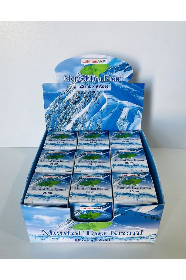 Mentol Taşı Masaj Jeli Kremi 25 ml X 9 Adet (MİGREN TAŞI MENTHOL) - 7