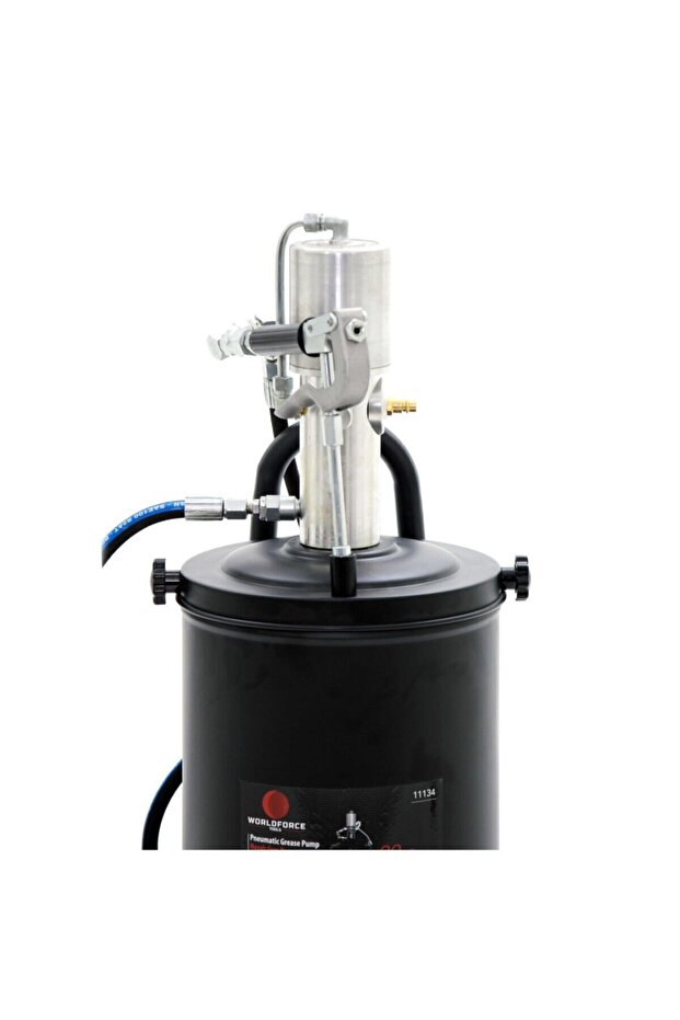 Worldforce 30 Litre Havalı Gres Pompası Pnömatik - 5
