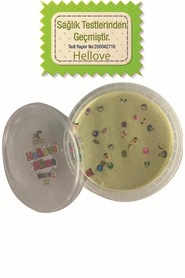 Hayvan Figürlü Slime Sarı Oyun Hamuru Ele Yapışmayan Pofuduk Slaym 1 Adet 170 Gram - 1