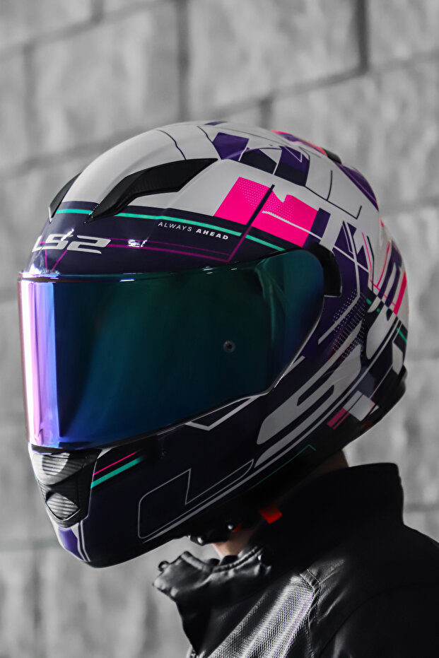 STREAM EVO SCAPE BEYAZ NEON MOR - 8