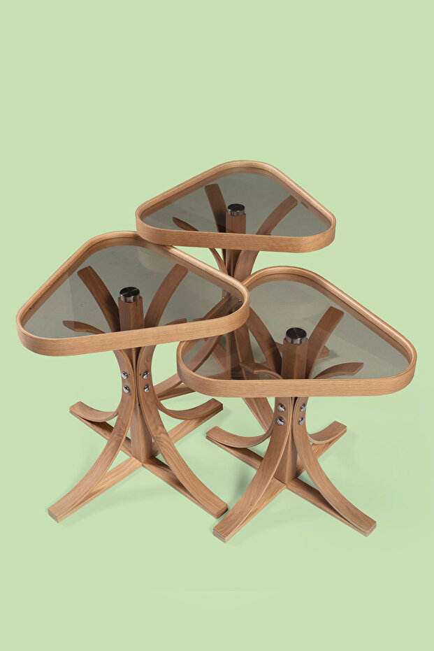 Venge Meşe Zigon Sehpa - 4