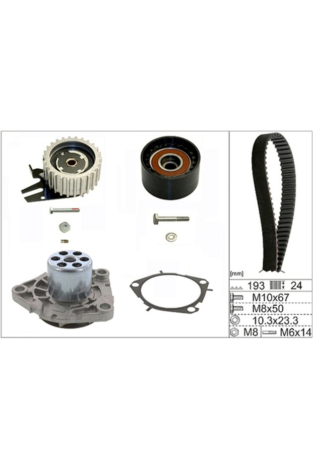 Fiat Egea 1.6 D Triger Seti Devirdaimli 2015-2020