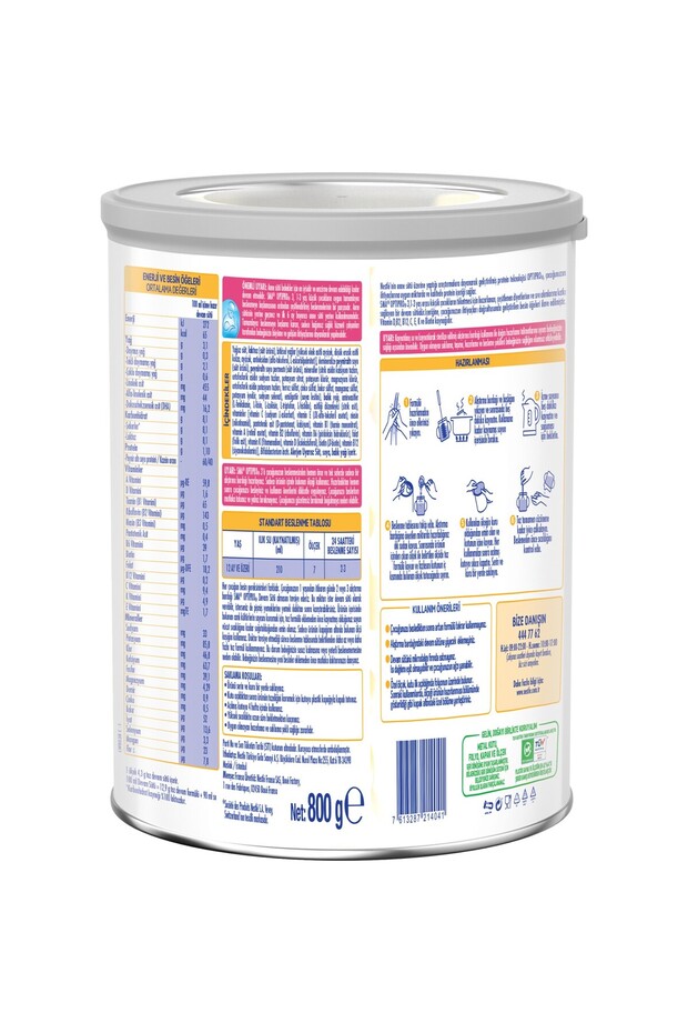 3 Optipro Probiyotik Devam Sütü 800 gr - 6