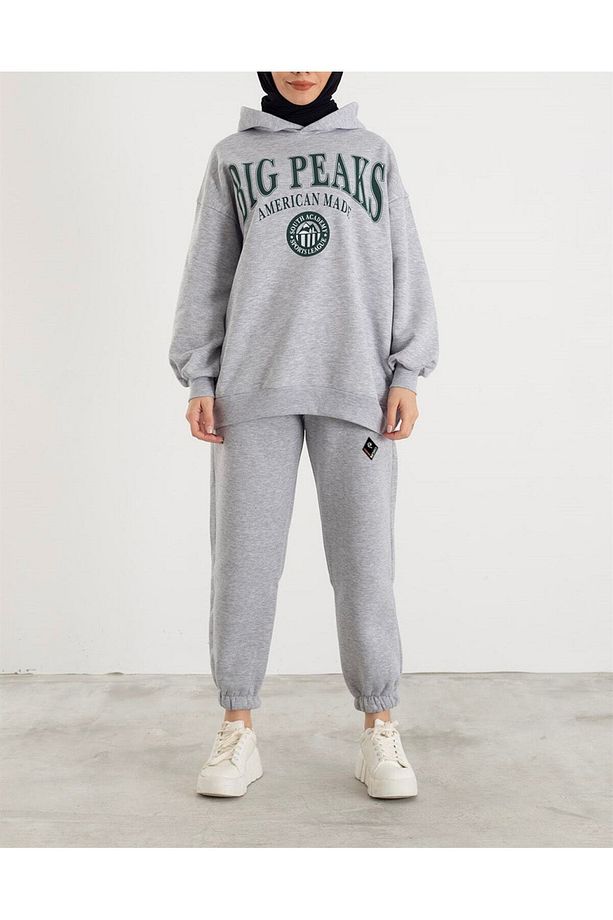 Unisex 2ip Örme Kumaş Eşofman Alt - 3