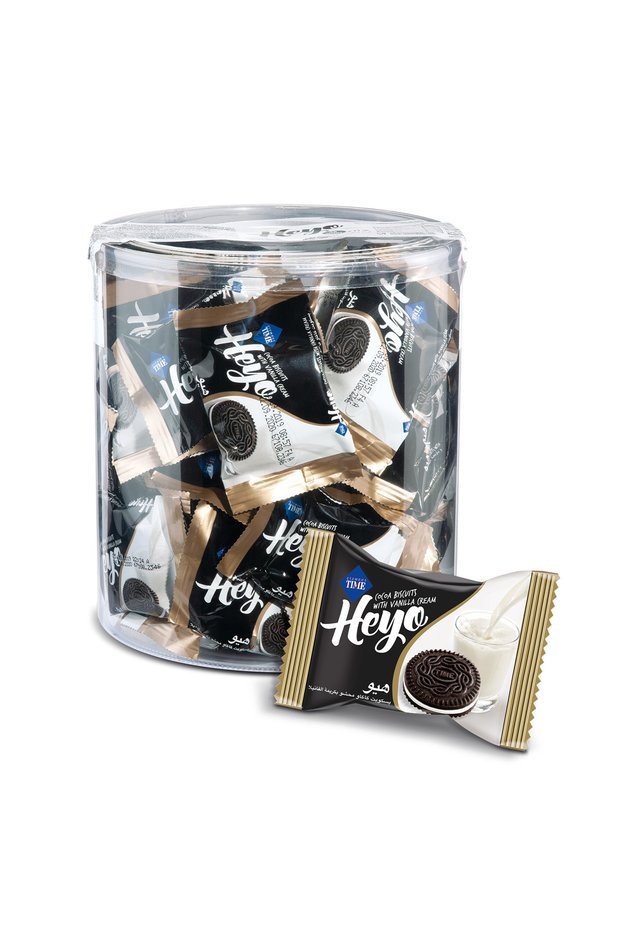 Heyo Vanilla Cream Cocoa Biscuit 10 Gr X 48 Pieces