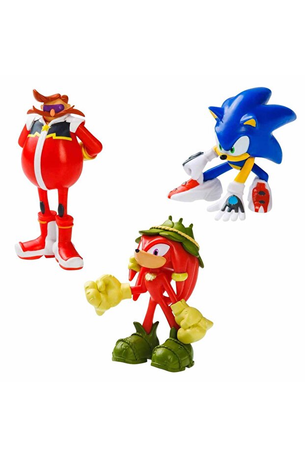 Sonic Prime 3'lü Figür Seti - 3 - 1