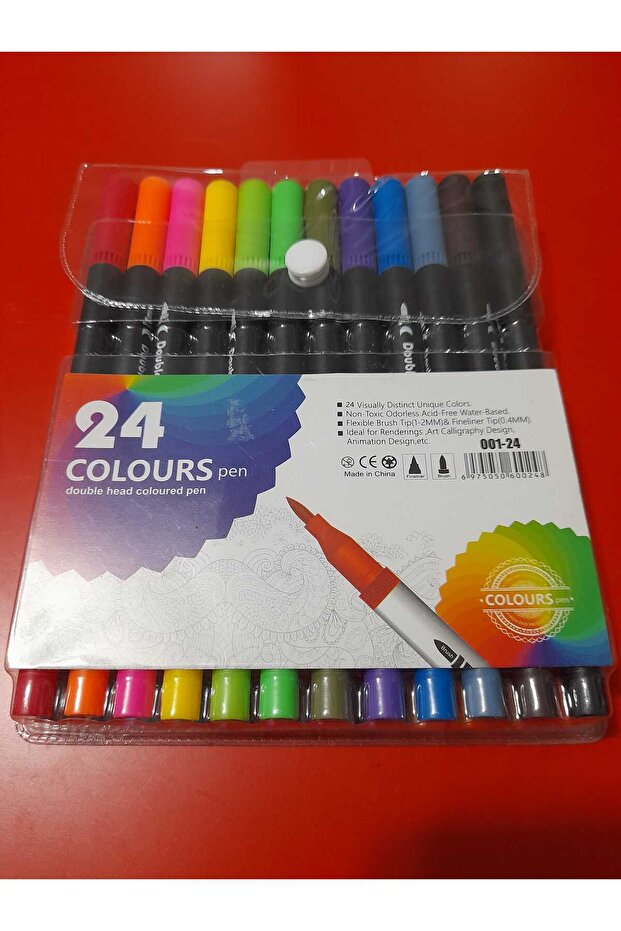 Fırça uçlu Brush marker 24lü set - 2