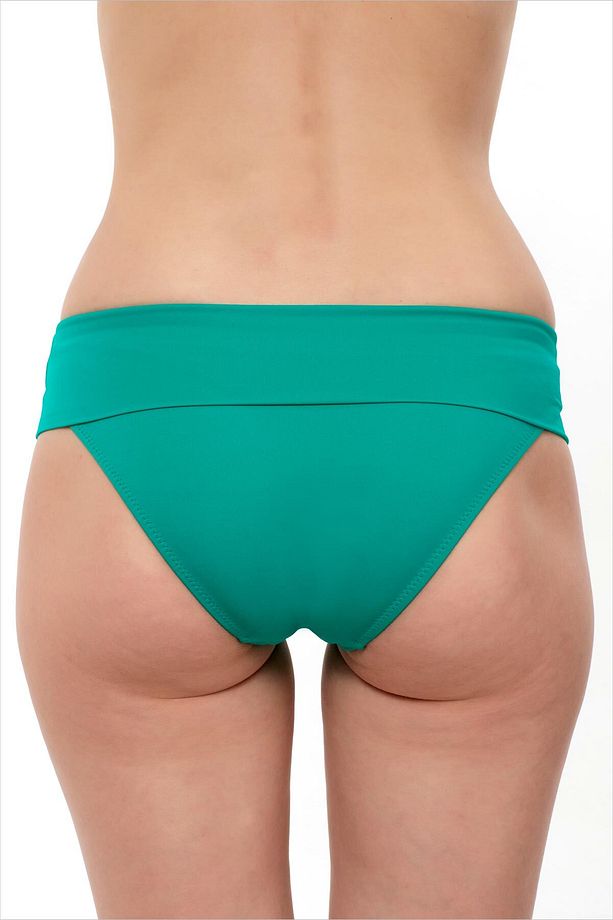 63040 Nil Yeşili Beli Katlanabilir Bikini Altı - 2