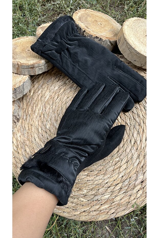 Kadın şişme dokunmatik eldiven - 3