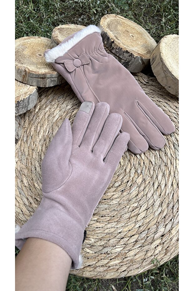 Kadın şişme dokunmatik eldiven - 4