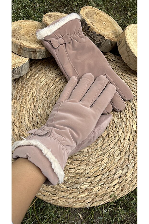 Kadın şişme dokunmatik eldiven - 3