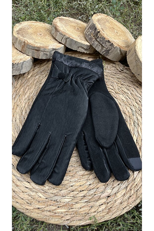 Kadın şişme dokunmatik eldiven - 1