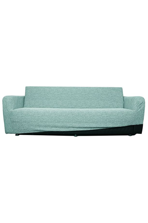 Streç Lastikli Esnek Yıkanabilir Pamuklu Jakarlı Desen 3*kişilik Koltuk Örtüsü Koltuk Kılıfı (tek) - 3