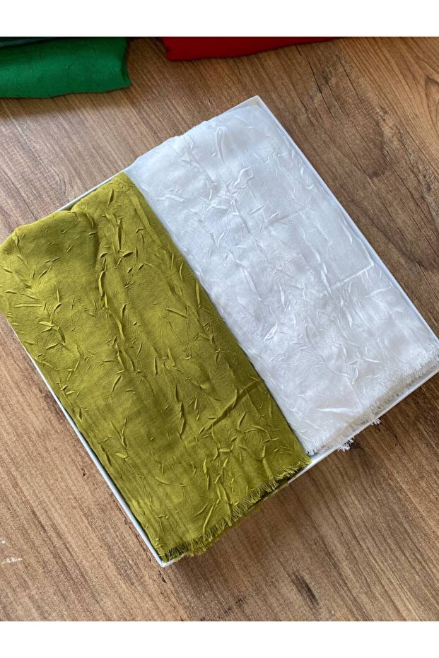 2 li Bambu Kraş Şal - 1