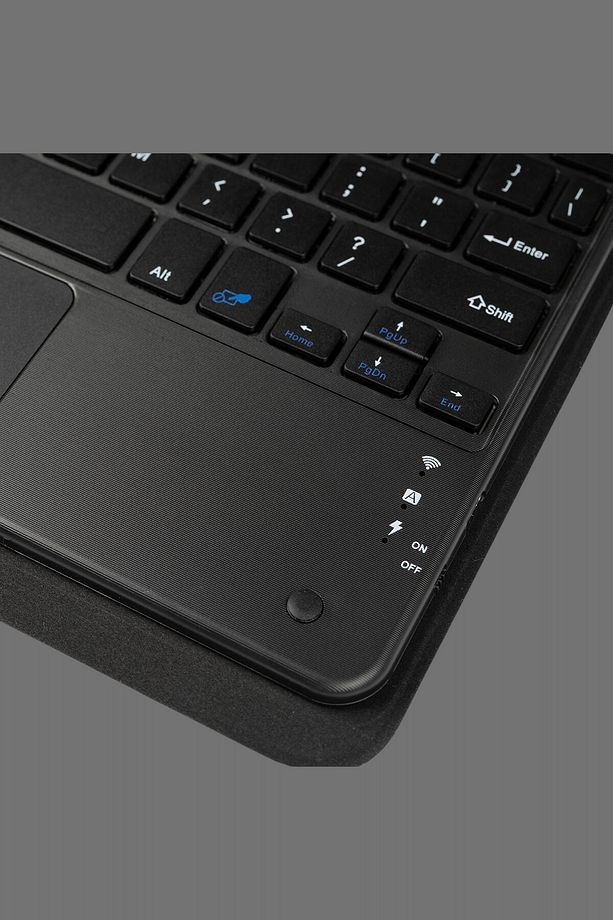 Savvy Keyboard Tab S7 FE LTE Bluetooh Bağlantılı Standlı Klavyeli Tablet Kılıfı - 3