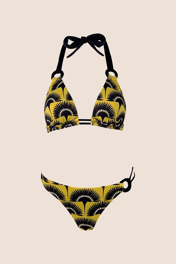 3535 Sarı Bikini Takımı - 5